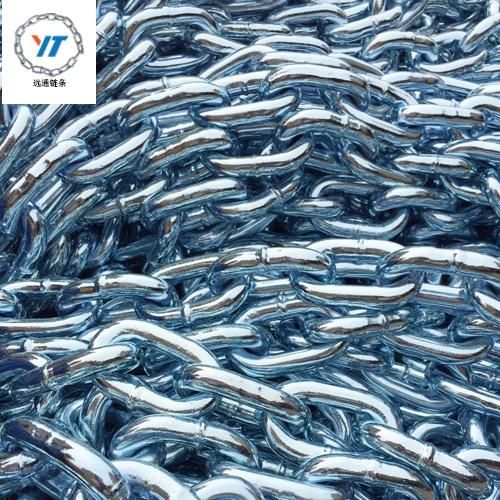 The Manufacturer Directly Supplies Blue and White Galvanized Chains