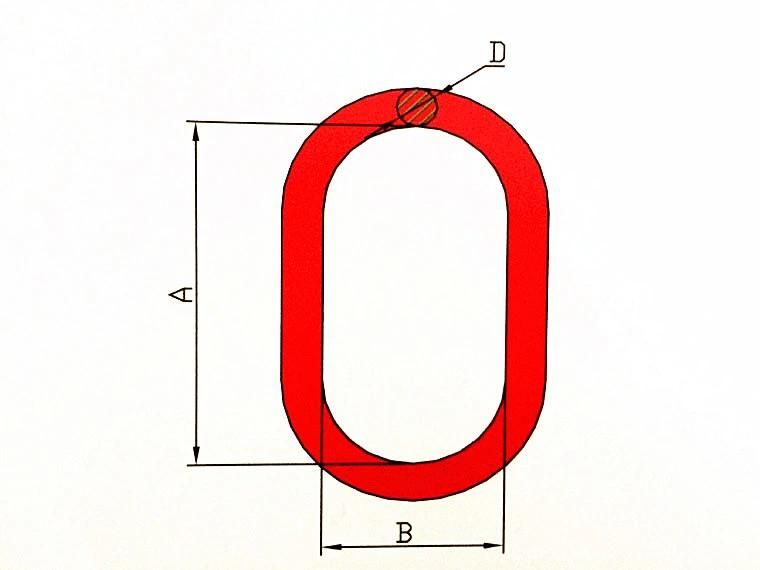 Factory Supplier Middle Scale 11 Ton Working Load Oval Master Link