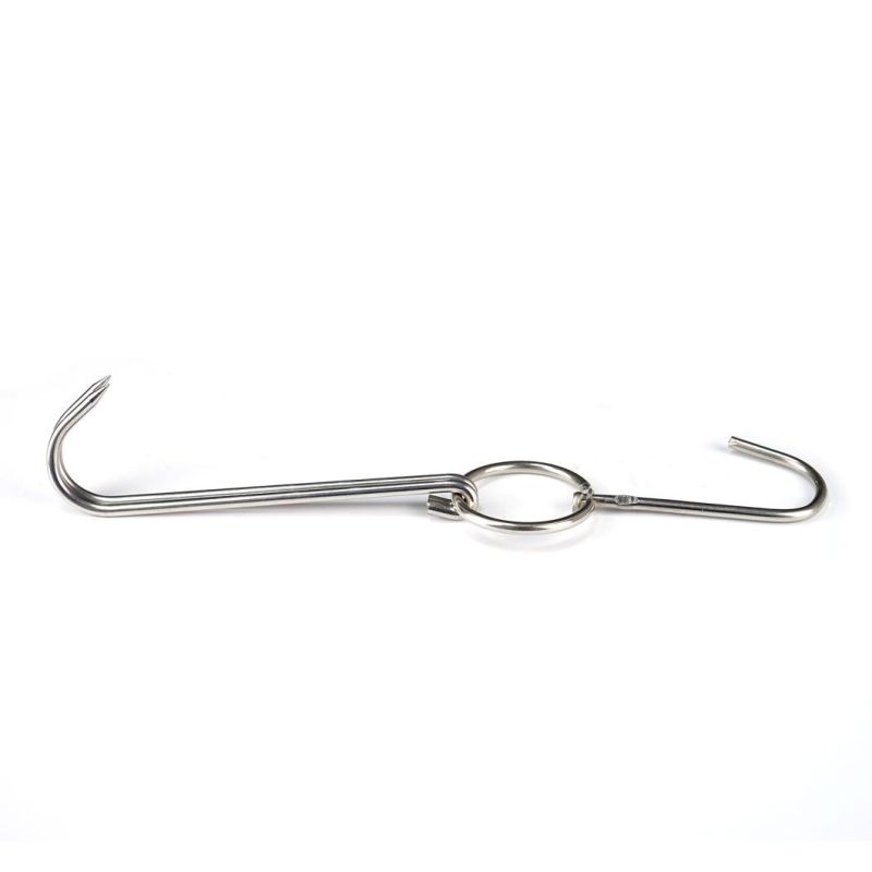 Factory Discount Wholesale Stainless Steel 304 Roast Meat Ring Hook