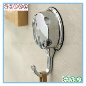 Strong Air Vacuum Silicone Suction Cup Hanger in Chromed Plated with Ce, RoHS Approved