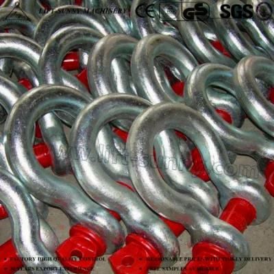 5/8&quot; G209 Us Type Drop Forged Screw/Red Pin Anchor Shackles