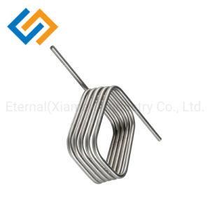 Customized Square Wire Spring Steel Flat Torsion Spring Square Spring