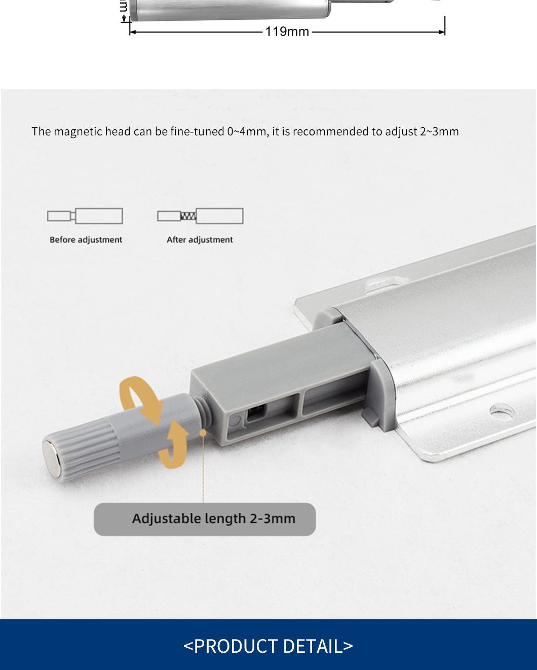 Cabinet Door Push Opener Push Open System Bouncer