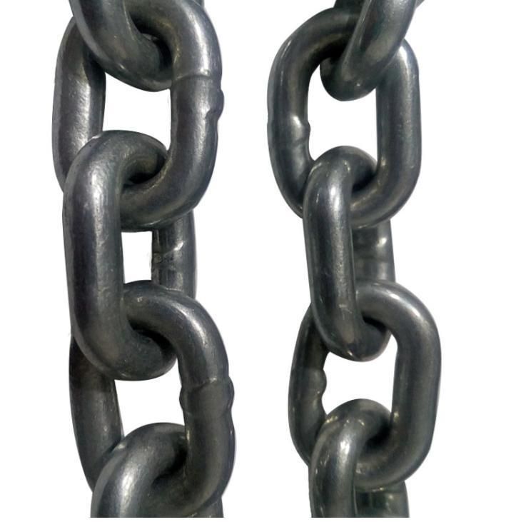 Welded Black Color 10mm G80 Alloy Steel Lifting Chain