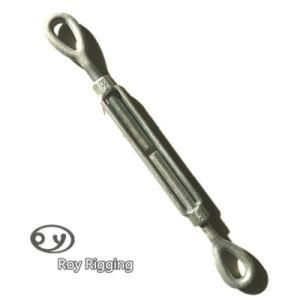 Us Fed Spec Galvanised Drop Forged Eye &amp; Eye Turnbuckle