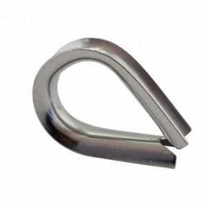 Surface Polished Rigging Hardware Wire Rope Thimble