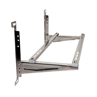 Custom Stainless Steel Triangle Air Conditioner Fold Bracket Metal Rack (ACB112305)