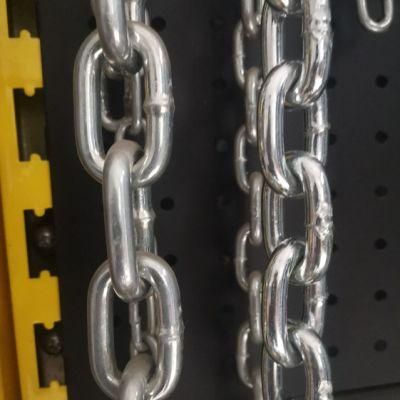 English Ordinary Mild Steel Link Chain 8mm Short Link Welded Chain