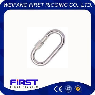 Stainless Steel Straight Snap Hook with Screw
