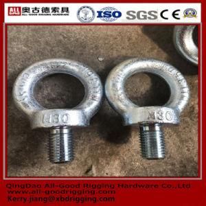 Drop Forged DIN 580 Lifting Eye Bolt Zinc Plated