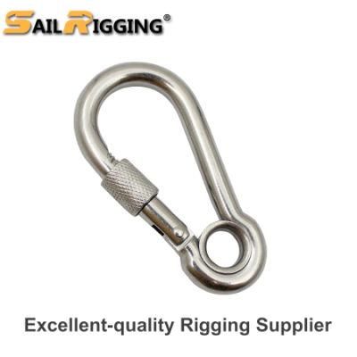 Custom Metaldin5299e Snap Hook Carabiner with Eyelet&Screw