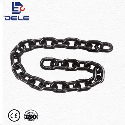 En818-7 Standard 6mm*18mm Black Steel Hoist Chain