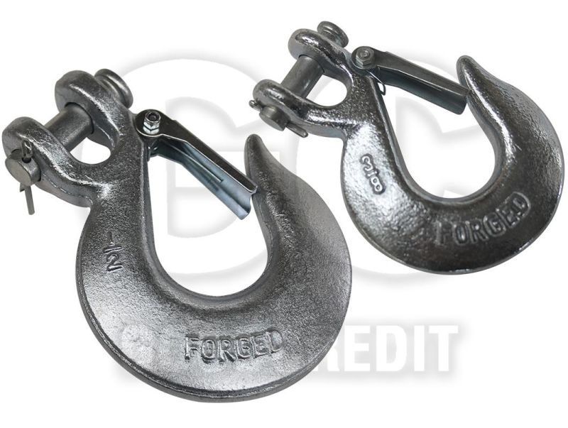 G70 Forging Galvanized Clevis Slip Hook with Latch