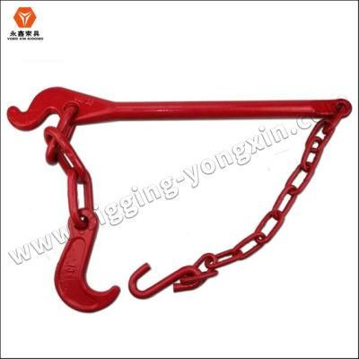 G80 G70 Alloy Steel Chain Fastener Spring Lashing Lever Tension Lever Type Drop Forged Load Binder with CE Certificate