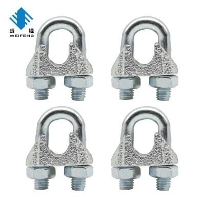 Zinc Plated Bulk Packing China Drop Forged Wire Rope Clip