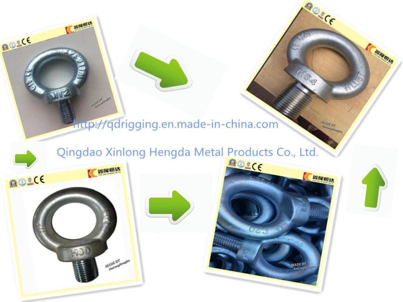 Stainless Steel Zinc Galvanised DIN 580 M10 Eye Bolt