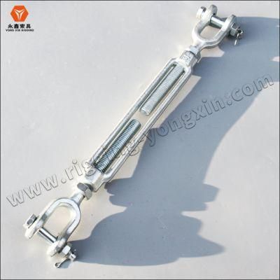 Heavy Duty Alloy Steel European Jaw Jaw Ends Closed Body Turnbuckle