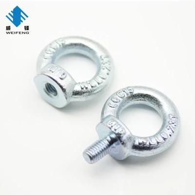 China Zinc Plated Q235 Bulk Packing DIN582 DIN580 Eye Nut