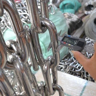 German Standard Stainless Steel DIN763 Link Chain for Ships