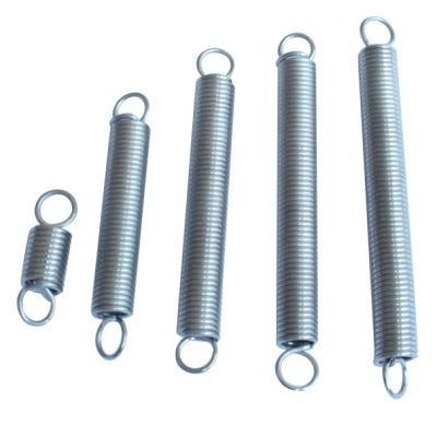 OEM High Extension Carbon Steel Hook Spiral Spring Extension Spring