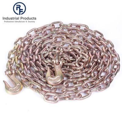 5/16&prime;&prime; X275&prime; Heavy Chain/70 Proof Transport Chain/Yellow Chormate Coated Chain
