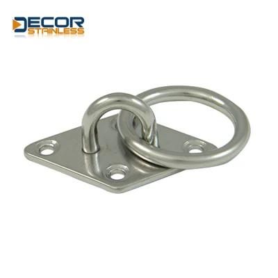 Stainless Steel Diamond Pad Plate with Ring