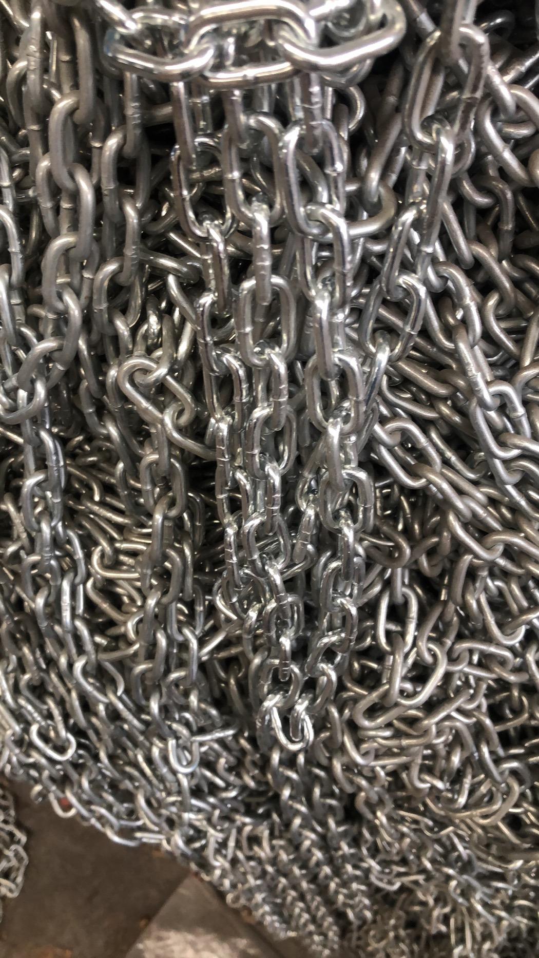 G30 G43 G70 G80 Alloy Steel Chain, Plain & Zinc Plated (K1293)