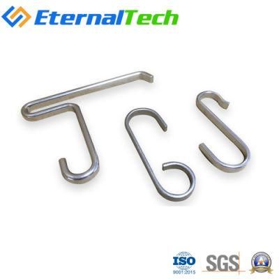 Custom Forming Spring Stainless Steel S Shape Metal Hooks for Hanging