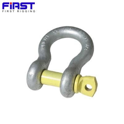 G209 Galvanized Us Type Drop Forged Bow Shackle