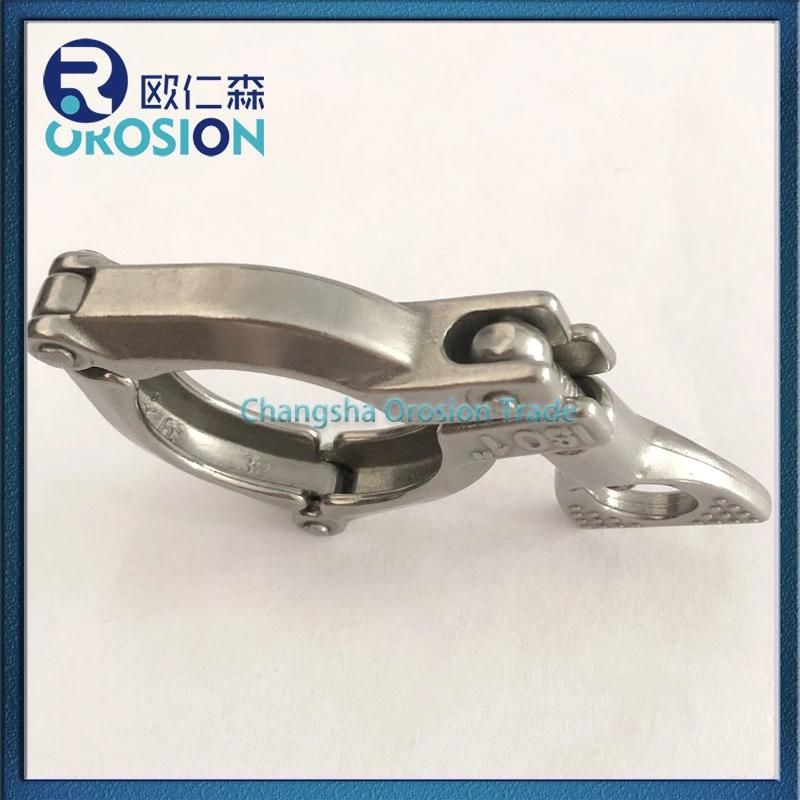 Casting Pipe Fitting Stainless Steel Three Section Clamp