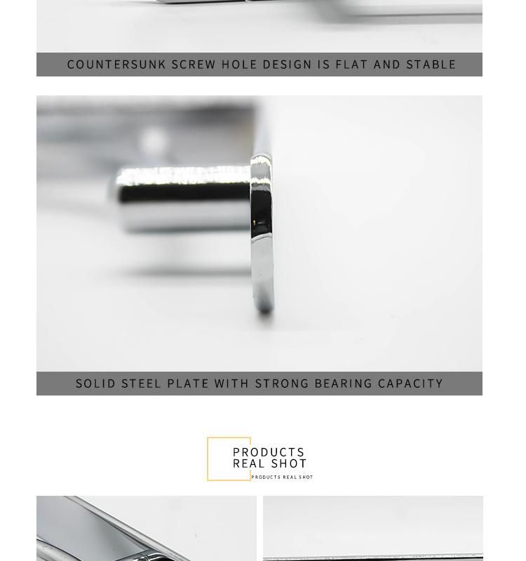 Stainless Steel Nine Than Partition Shelf Support Frame Fixed Bracket Thickened Wall Triangular Bracket