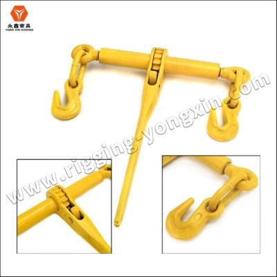 New Type Powder Coated Forged G70 3/8&quot; Chain Ratchet Type Load Binder