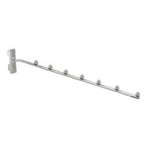 Light Duty Commercial Display Chrome Hook for Slotted System