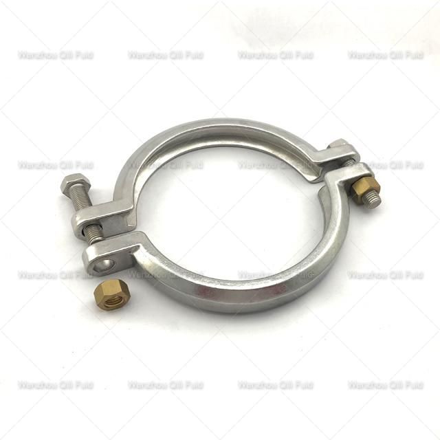 New Design Security Simple Stainless Steel Sanitary Heavy Duty Clamp