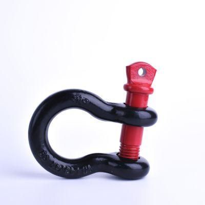 Us Type G-209 Drop Forged Bow Shackle with Alloy Pins