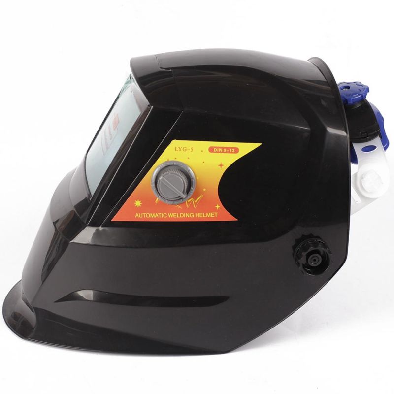 High Precision Hot Sale Auto-Darkening Welding Helmet with Flag Painting