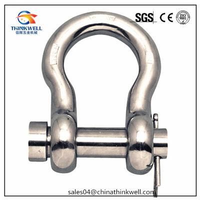 Stainless Steel U. S. Type Round Pin Anchor Shackle