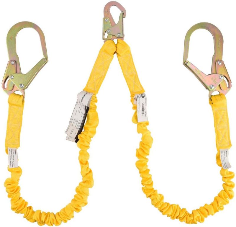 23kn Heavy Duty Forged Steel Stamped Snap Hooks for Safety Harness
