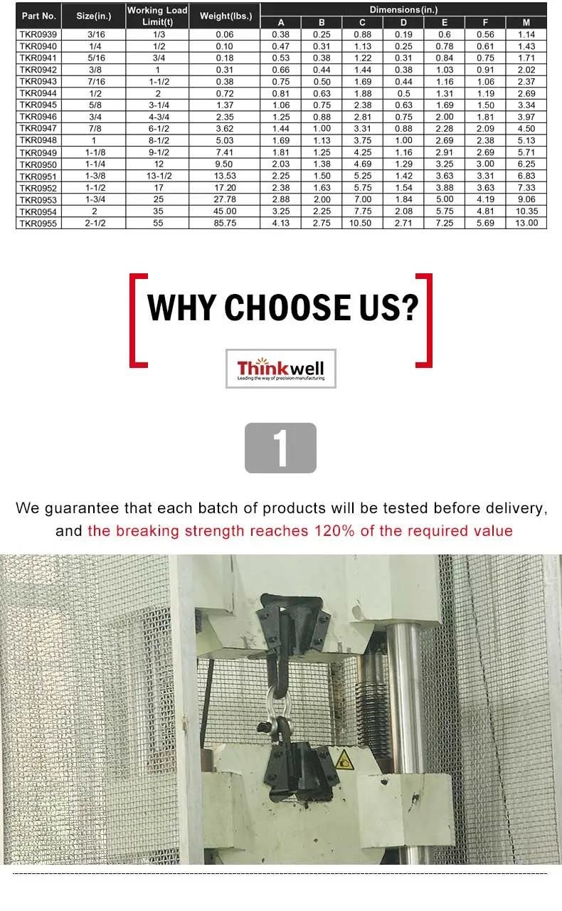 G209 Forged Bow Shaped Screw Pin Anchor Shackle