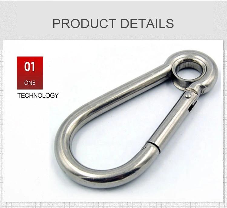 Forged Steel Cotter Swivel Spring Carabiner Snap Hook