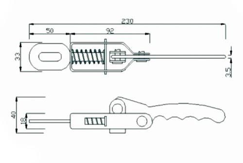 Heavy Duty Spring Truck Latch