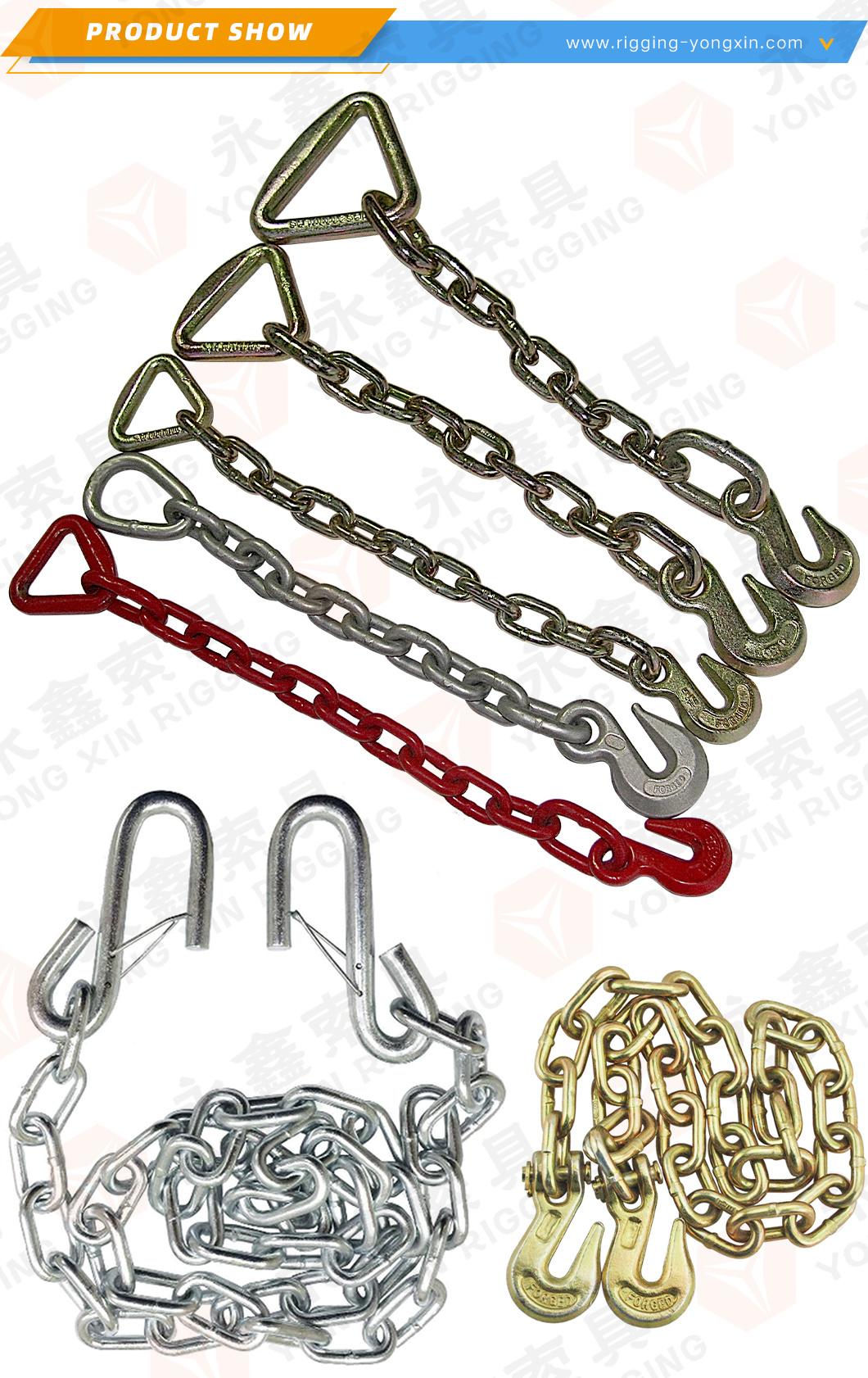 G70 5/16 X 20 Binder Chain with Clevis Grab Hooks