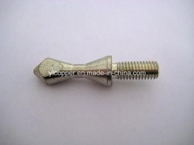 Brass Hardware Screw Custom Parts with Silver Plating