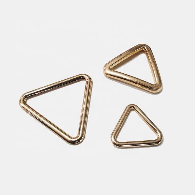 Triangle Buckle Connect Ring for Belt Accessories Zinc Alloy Triangle Ring Buckle