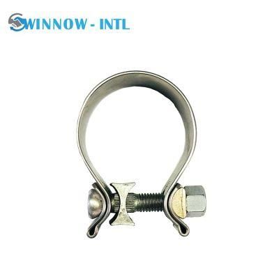 Factory Wholesale Steel O Shaped Type O-Bolt Exhaust Pipe Clamp