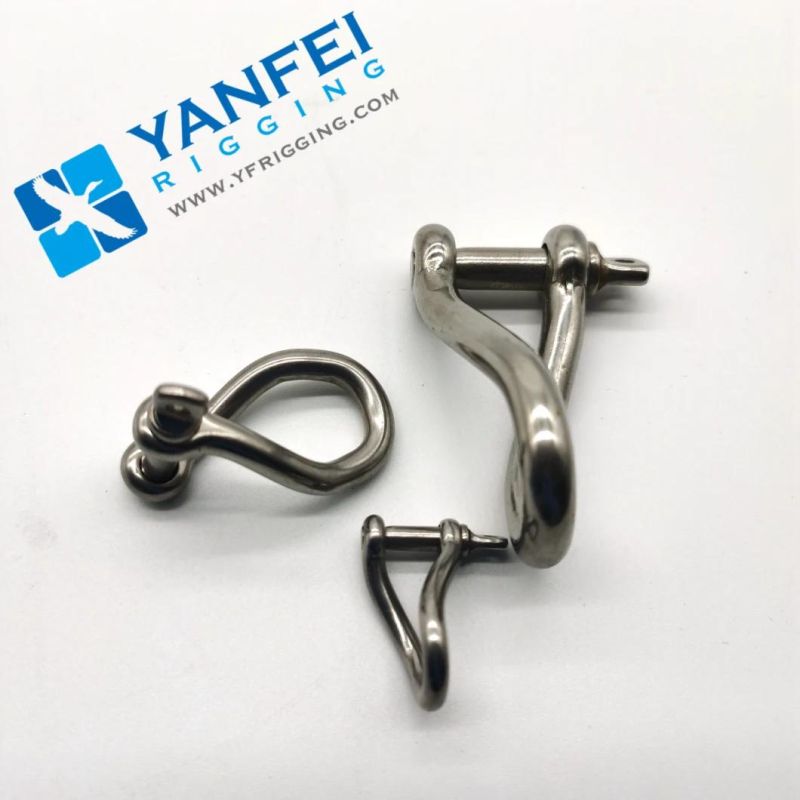 Stainless Steel 304 316 Twisted Shackle