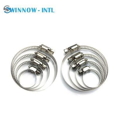 China Factory Small American Stainless Steel Hose Clamp Hose