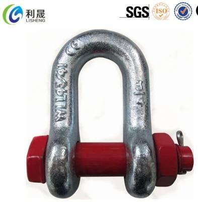 Us Type G2150 Adjustable Bow Shackle with Safety Bolt and Nut