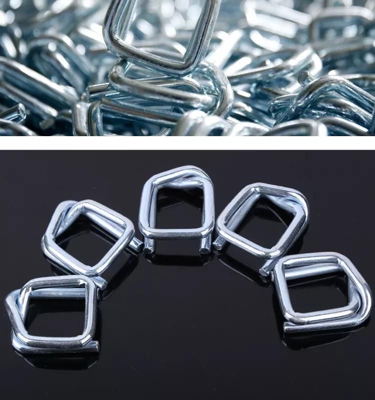 Kingslings Factory Directly Strapping Buckle Galvanized Steel Wire Buckle