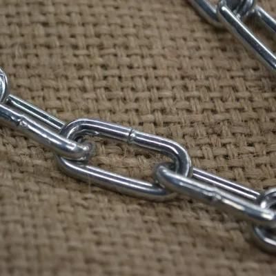 DIN5685c Carbon Steel Galvanized Long Link Chain